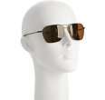 mosley tribes brown bullitt aviator sunglasses