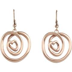Breil Milano Curled Knot Rose Gold Earrings at Zappos
