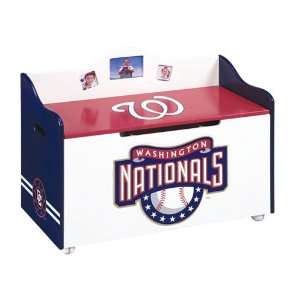  Washington Nationals MLB Wooden Toy Chest 