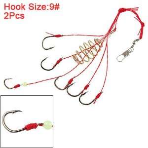   Style Beak Fish Hook Bait Barb Fishhook Size 9
