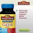 Nature Made Co Q10 Maximum Strength CoQ10 400 mg 60 Liquid Softgels 