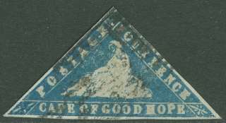 CAPE OF GOOD HOPE  1861. SG #14 Used, Backstamped  