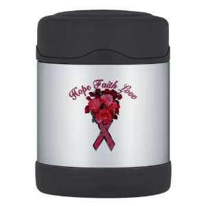   Food Jar Cancer Pink Ribbon Survivor Hope Faith Love: Everything Else
