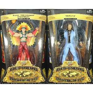   COMPLETE SET OF 2 WWE TOY WRESTLING ACTION FIGURES: Toys & Games