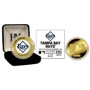Tampa Bay Devil Rays 24Kt Gold And Color Team Commemorative Coin 