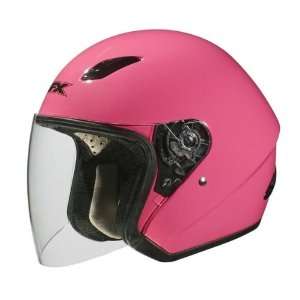  AFX FX 43 Open Face Motorcycle Helmet with Shield Pink 