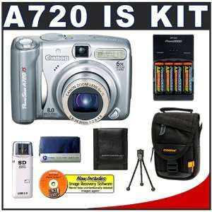 PowerShot A720 IS 8.0 Megapixel Compact Digital Camera with 6x Optical 