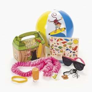  Beach Monkey Filled Treat Boxes   Party Favor & Goody Bags 