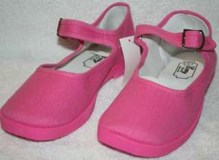 Easy Mary Jane Girl Shoes/ Fuchsia  