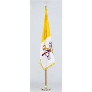  4 x 6 Outdoor Nylon Roman Catholic Papal Flag (508F0 