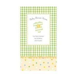  baby clothes shower game book   Case of 36