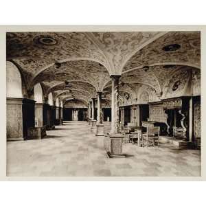  1924 Frederiksborg Castle Interior Denmark Architecture 