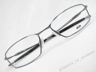 Eyeglass Frame Oakley CAPACITOR Polished Mercury 52mm OX5055 0652 Free 