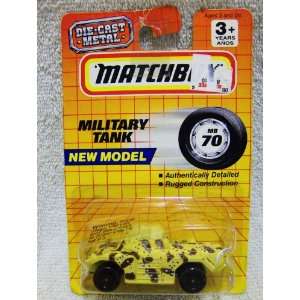  1993 Matchbox Series #70 Military Tank 164 Scale Die Cast 