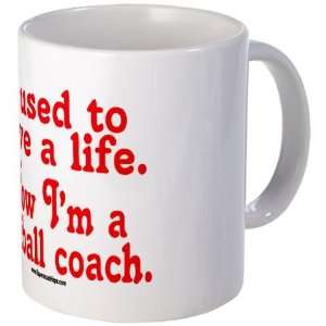 Now Im a softball coach Sports Mug by   Kitchen 