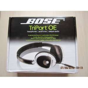  Bose Triport Oe Audio Headphones Black: Electronics