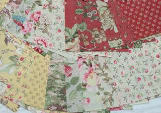 Fabric Candy Square 40 Sheet Pre cut Quilt Fabric  