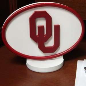  Fan Creations Oklahoma Sooners Logo Art With Stand: Sports 
