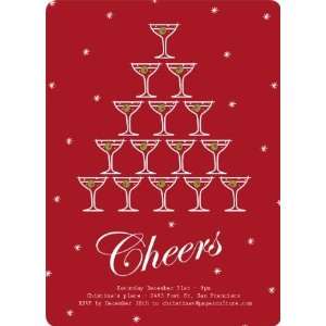 Cheers to the New Year New Years Party Invitations Health 