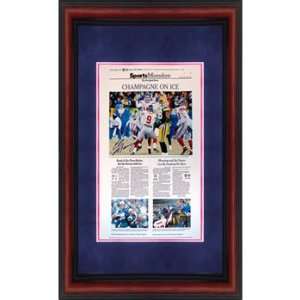    Eli Manning Autographed SportsMonday Cover: Sports & Outdoors