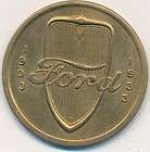 1903 1933 ford thirty years of progress token v8 reverse grill obverse 