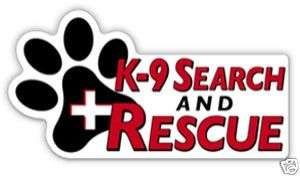 Search and Rescue Transport Car Magnet *QUALITY*  