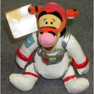 Disney Winnie the Pooh Space Adventure 8 Inch Plush Bean Bag Astronaut 