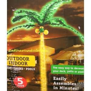 Palm Tree Lighted 300 lights Outdoor NEW: Patio, Lawn 