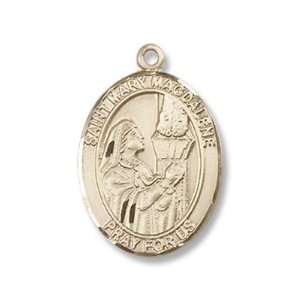  14K Gold St. Mary Magdalene Medal Jewelry