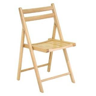  Winsome Wood Folding Chair, Natural, Set of 4: Home 