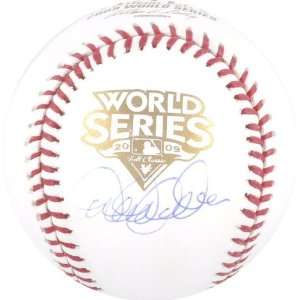 Derek Jeter Autographed Baseball  Details 2009 World Series Baseball 