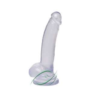  Basix 9 Suction Cup Dong Clear, From PipeDream Health 