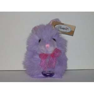  Plush Puffball Easter Bunny Rabbit Purple Toys & Games
