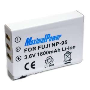 Maximal Power DB FUJ NP 95 Replacement Battery for Fuji Digital Camera 