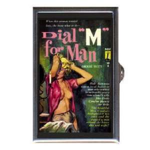  DIAL M FOR MAN SEXY PULP Coin, Mint or Pill Box: Made in 