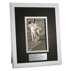  Faux Croc Personalized Photo Frame: Baby
