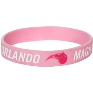  Orlando Magic Ladies Pink Rubber Wristband: Sports 