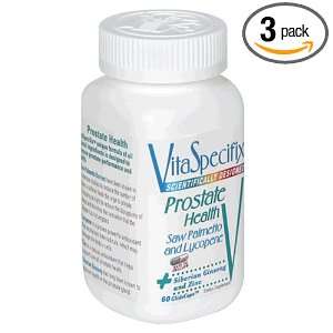 VitaSpecifix Scientifically Designed Prostate Health, Saw Palmetto and 