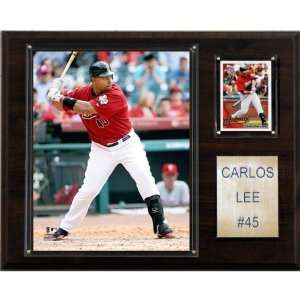  MLB Carlos Lee Houston Astros Player Plaque
