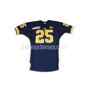   No. 25 Game Used Toledo Russell Football Jersey
