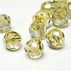 20Pc Green Faceted Crystal Round Bead charm 8mm CR0107 items in 