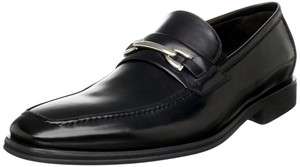 Bruno Magli Mens Renegade Slip on Loafer leather Black Shoes Retail $ 