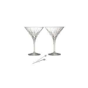   Anniversary Martini with 2 Olive Picks   Set of 2