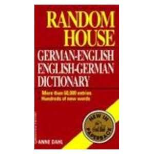    English English German Dictionary (9780345414397) Anne Dahl Books