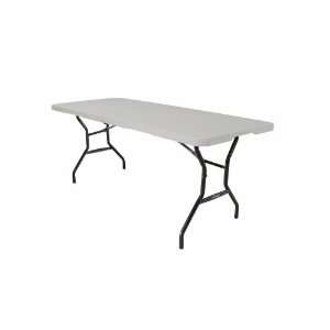  Lifetime 6 Foot Fold In Half Table with 72 by 30 Inch 