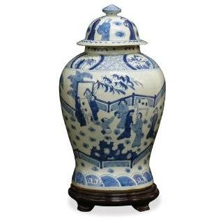  Traditional Chinese Urn   18 Oriental Porcelain Temple 