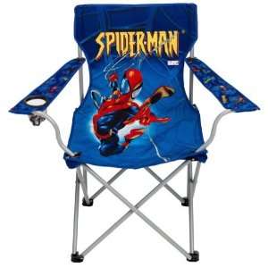   : Spider Man: Folding Canvas Camp Chair with Carry Bag: Toys & Games