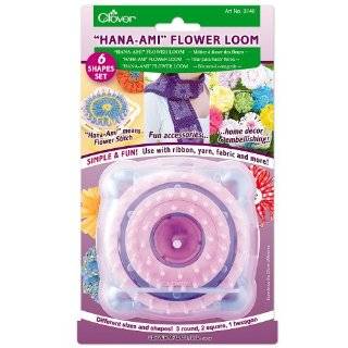 Hana Ami Flower Loom 6 Shape Set, Pink/Blue
