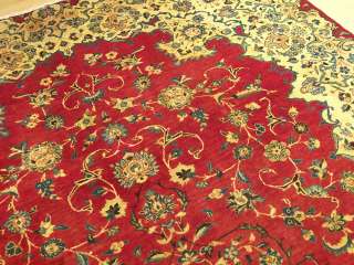 8x12 Beautiful Handmade Persian Royal Kashan Wool Rug  
