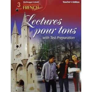  Discovering French Nouveau 3 Rouge Lectures pour Tous with test 